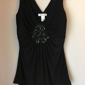 White House Black Market Sleeveless Top Sz Small